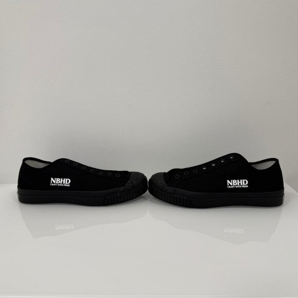 NWT - Neighborhood X MOONSTAR . GR LOW SNEAKER in Black (Size 9.5) - Picture 13 of 16